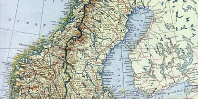 Kort over det gamle Norge
