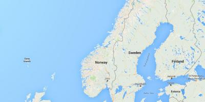 Kort norge Norge